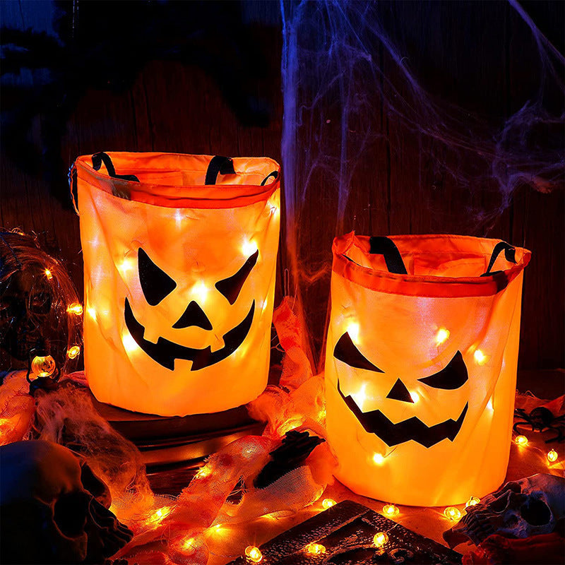 Pumpglow™ Halloween Pumpkin Buckets with LED lights | BUY 1 GET 1 FREE (2PCS)