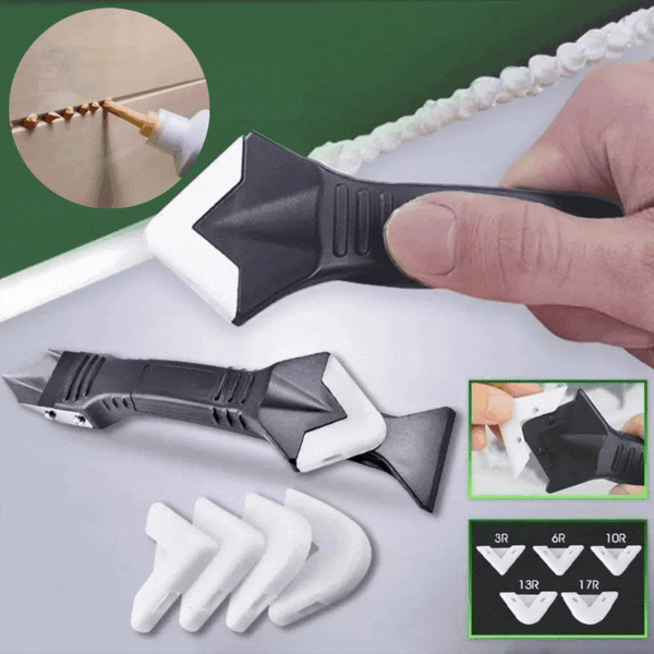 Siliscrape™ New Edition 3 in 1 Silicone Caulking Tool | (BUY 1 GET 1 FREE)
