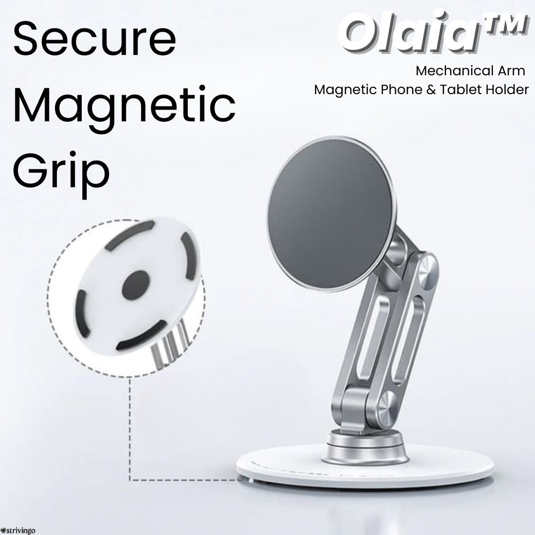 Olaia™ Mechanical Arm Magnetic Phone Tablet Holder