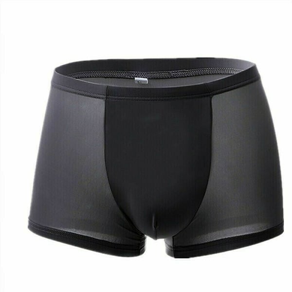 Simkool Men's Ice Silk Breathable Underwear Pack Of 6