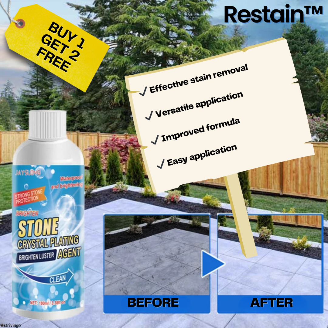 Restain™ Stone Stain Remover | BUY 1 GET 2 FREE (3PCS)