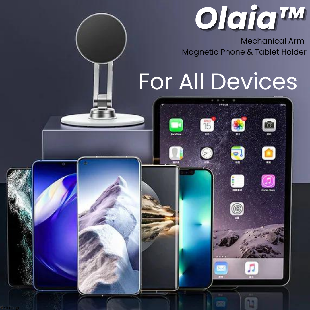 Olaia™ Mechanical Arm Magnetic Phone Tablet Holder