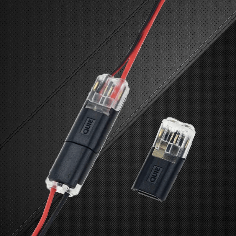 TwoSpark Double-wire Plug-in Connector With Locking Buckle
