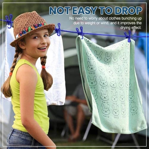 Hanggo Portable Clothesline for Camping/Backyard/RV | BUY 1 GET 1 FREE (2PCS)