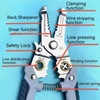 Load image into Gallery viewer, Toolix™ 7 in 1 Hand Multi-Tool Wire Stripper