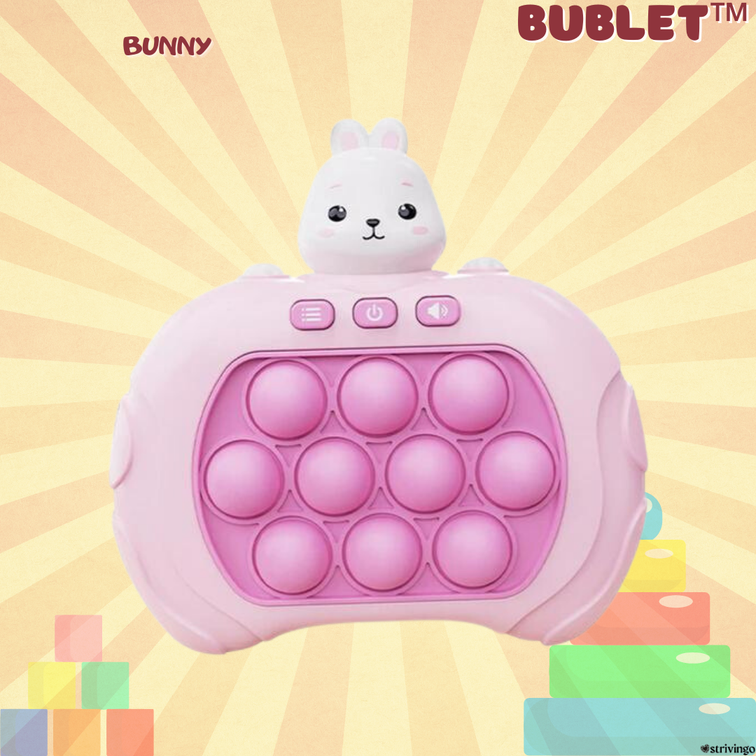 Bublet™ LED Quick Push Bubble Fidget Toy | BUY 1 GET 1 FREE (2PCS)
