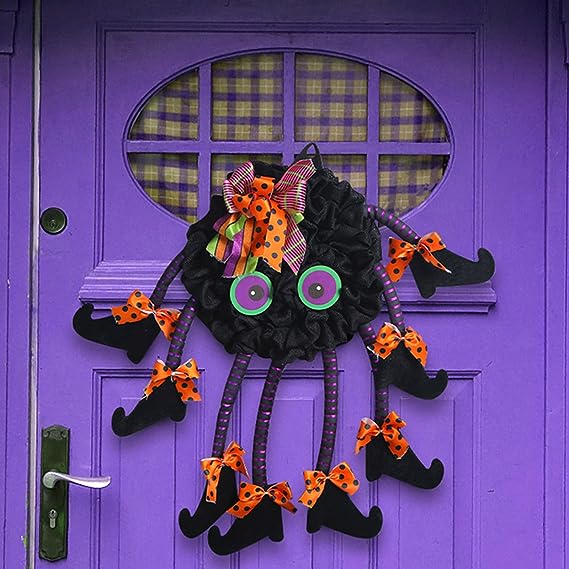 50% OFF | Spiri™ Halloween Multi-Legged Witch Wreath