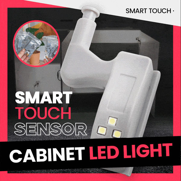 Sensicab™ Hinged Smart Touch Sensor Cabinet LED Light | BUY 2 GET 2 FREE (4PCS)