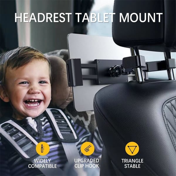 50% OFF | Peakvise™ 360° Headrest Tablet/Phone Mount
