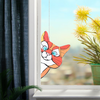 Purrfectview™ Stained Glass Peaking Cat Window Decor | BUY 1 GET 2