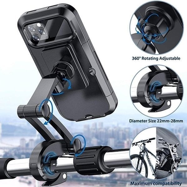 50% OFF | Cyclegrip™ Waterproof Bicycle & Motorcycle Phone Holder