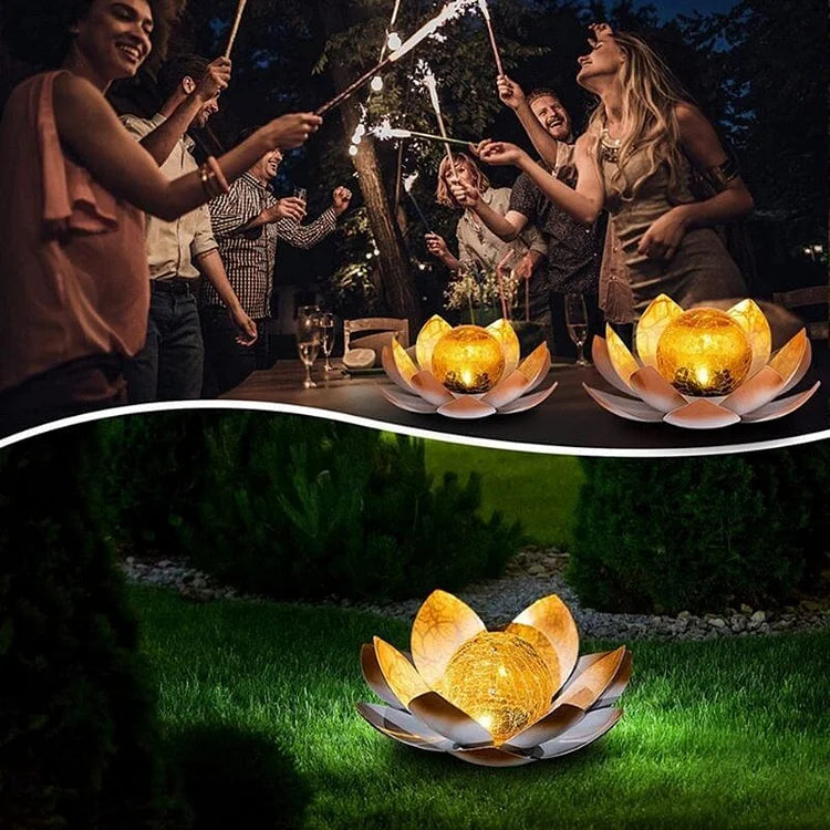 Lotusola™ Solar Powered Lotus Light | BUY 1 GET 1 FREE (2PCS)