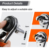 Load image into Gallery viewer, Toolatch Adjustable Ratchet Wrench