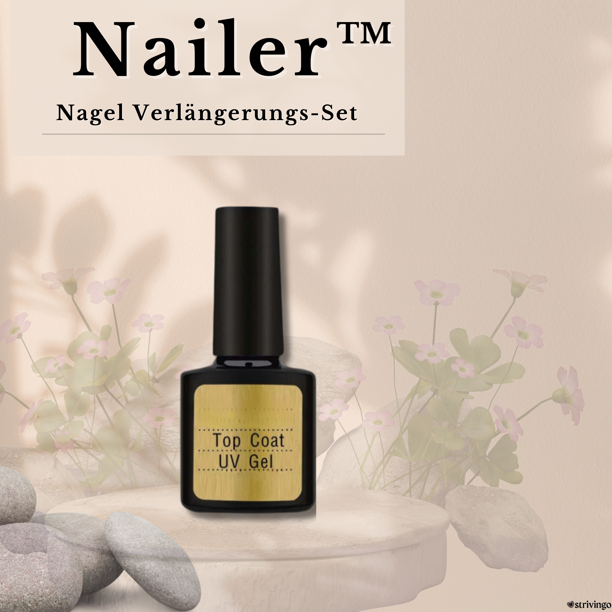 Nailer™ Nail Extension Builder Gel Set | incl. UV-lamp!