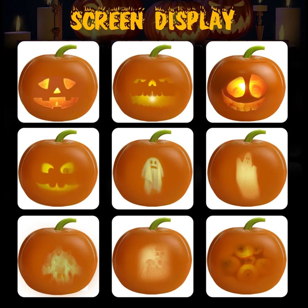 Lampkin™ Halloween Pumpkin Projection Lamp