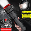 Lustraflash™ Super Bright LED Flashlight with Safety Hammer