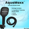 Load image into Gallery viewer, AquaMaxx™ Oversized 7 Modes Shower Head incl. Hose &amp; Holder
