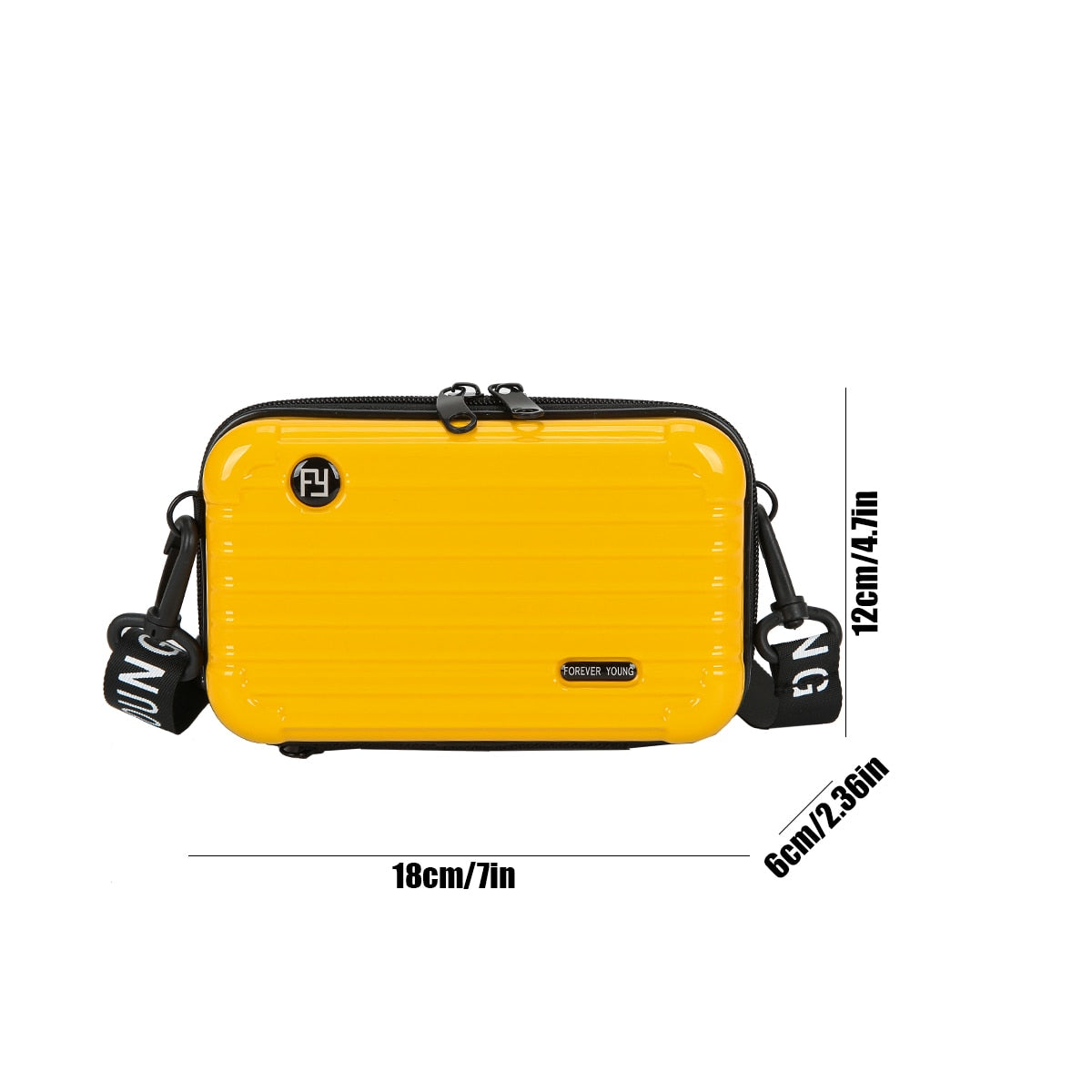 Styluxe™ "Suitcase" Crossbody Bag
