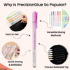 Load image into Gallery viewer, PrecisionGlue Refillable Roller Tip Gluing Pens