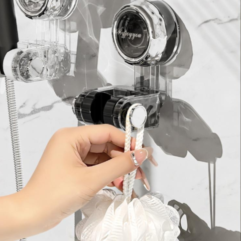 No Drill Suction Cup Shower Head Holder | BUY 1 GET 1 FREE (2PCS)