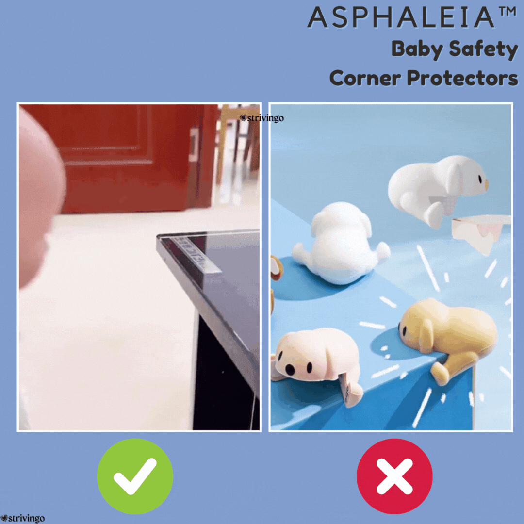 Asphaleia™ Baby Safety Corner Protectors Set of 20 or 40