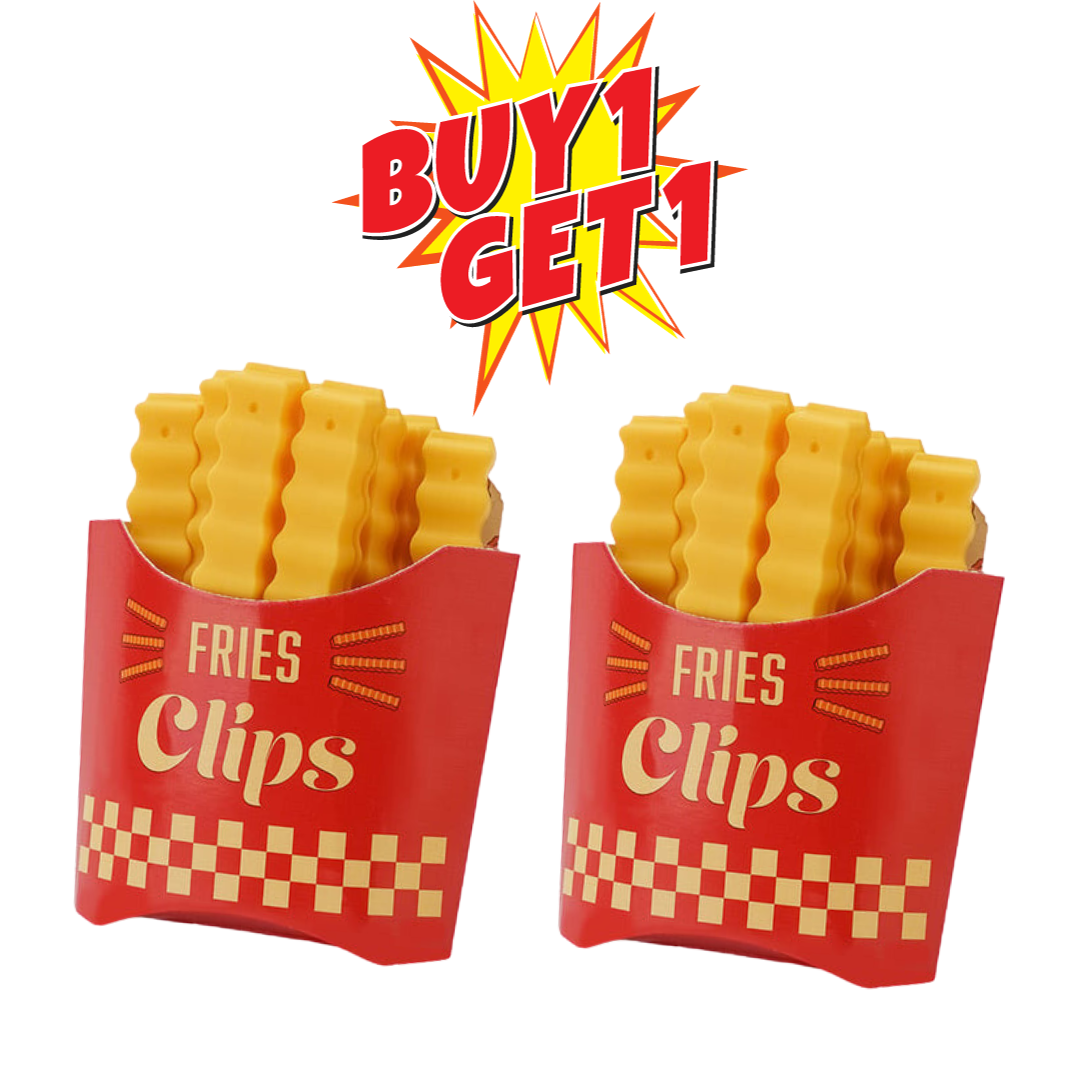 Sealfry™ French Fries Seal Clips for Snack Bags | BUY 1 GET 1 FREE