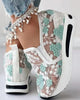 Load image into Gallery viewer, Confy™ Floral Embroidery Mesh Sneakers