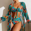 Load image into Gallery viewer, BeachFit 3-Piece Bikini with Cover Up