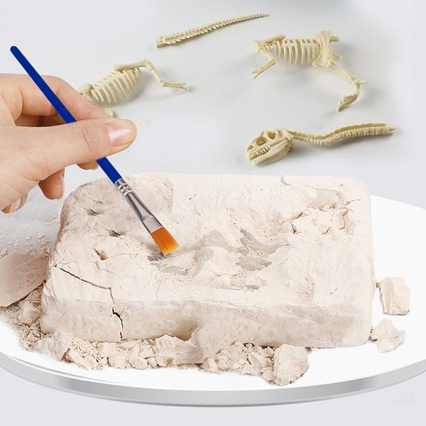 Dinossil™ Dinosaur Fossil Digging Kit for Kids - Complete Set