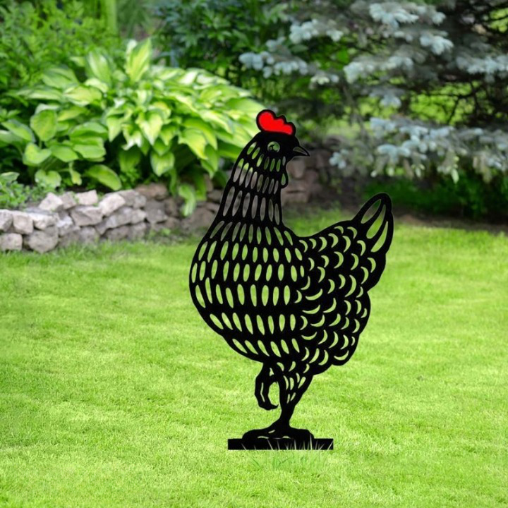 Hennique™ Chicken Garden Decor | Set of 5PCS