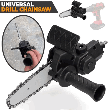 SwiftDrill™ Chainsaw Drill Attachment