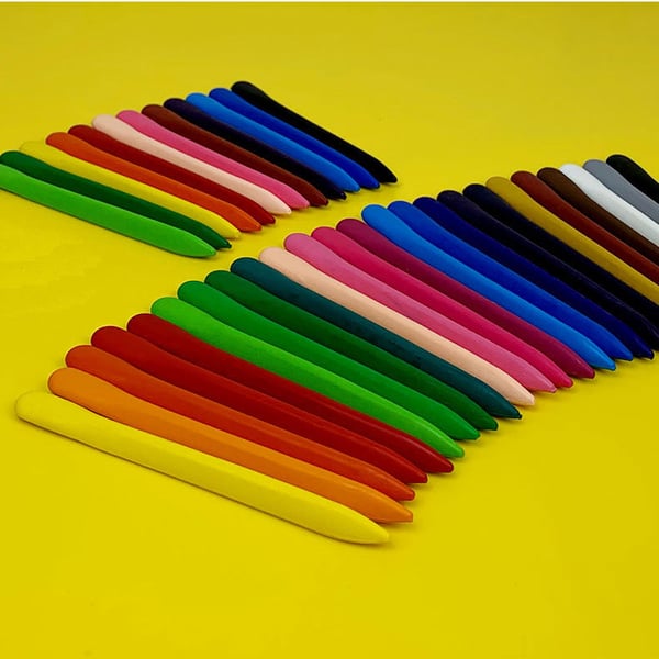 50% OFF | Washcolor™ Triangular Washable Crayons Set Of 36 Colors