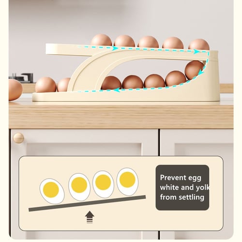 50% OFF | Hatchy™ Auto Scrolling Egg Storage Holder (Holds 15 Eggs)