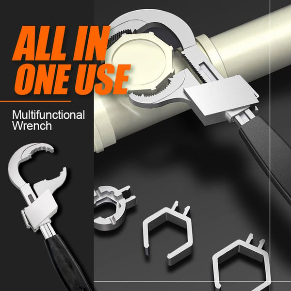 Multiplex™ Multifunction Adjustable Double-Ended Wrench