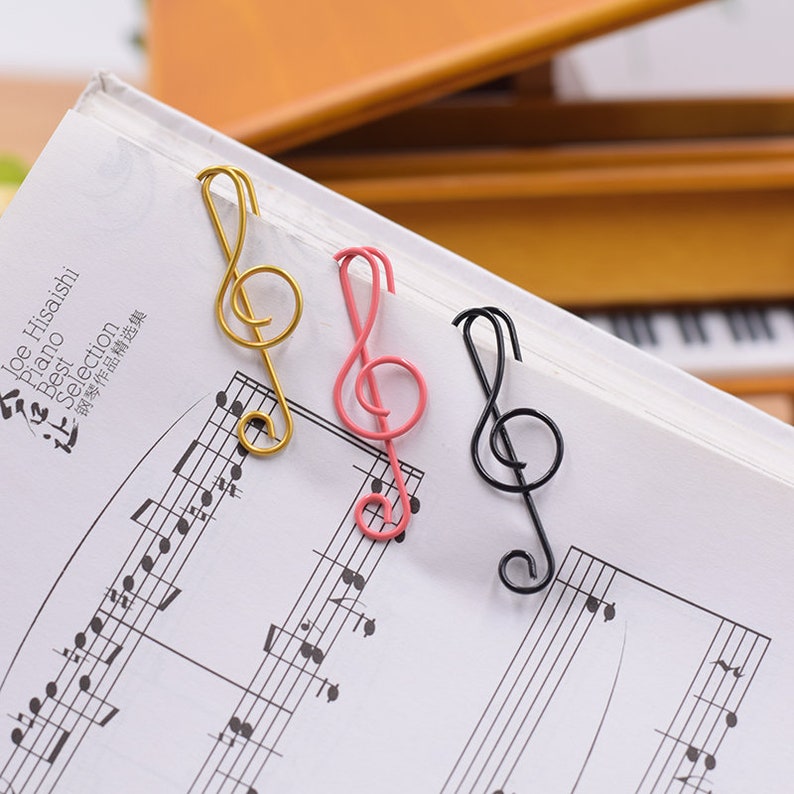 50% OFF | TuneClips™ Musical Note Paper Clips | Set Of 100