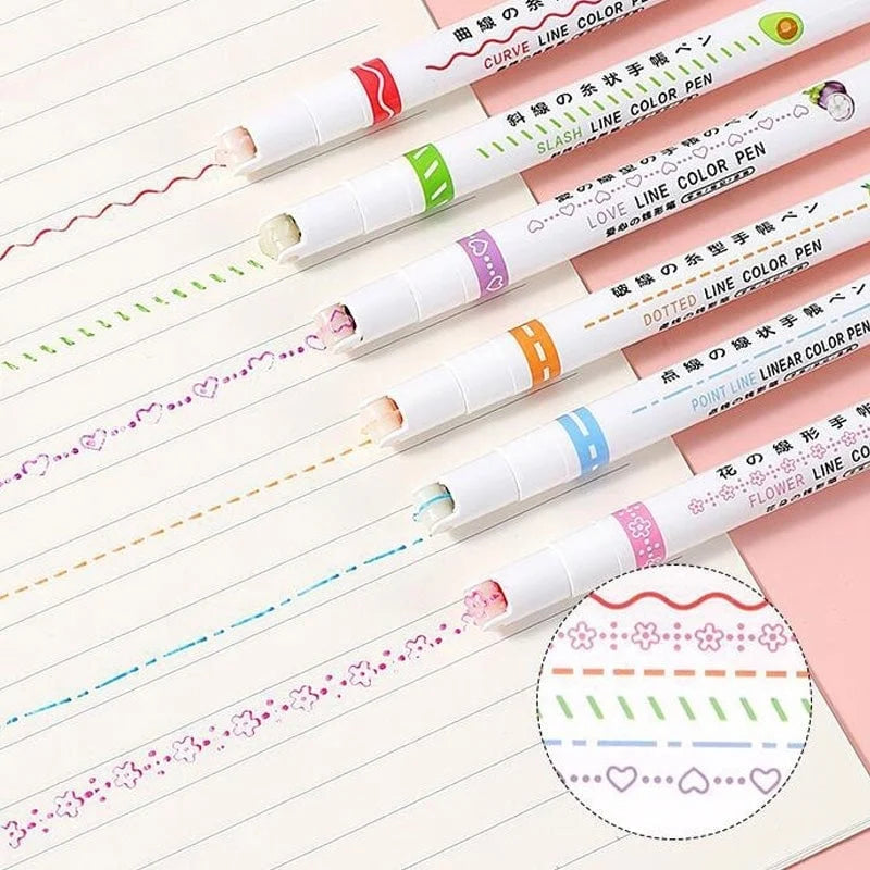 50% OFF | Hilight™ Curve Highlighter Pens Set of 6