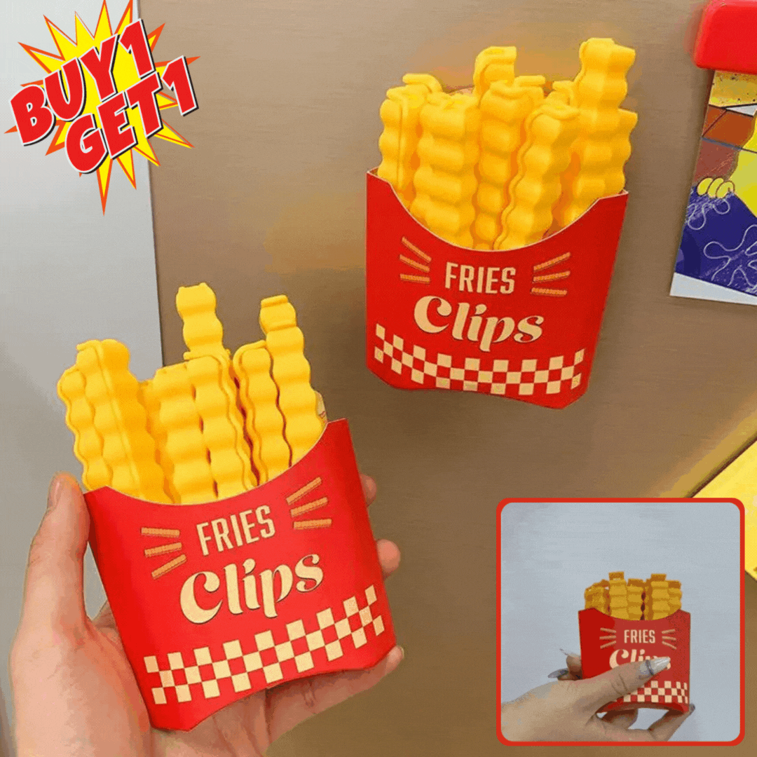 Sealfry™ French Fries Seal Clips for Snack Bags | BUY 1 GET 1 FREE