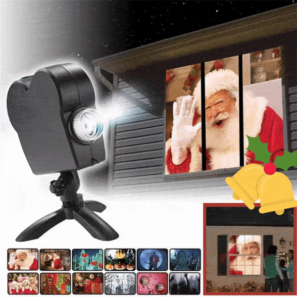 Christmas Projector incl. Screen