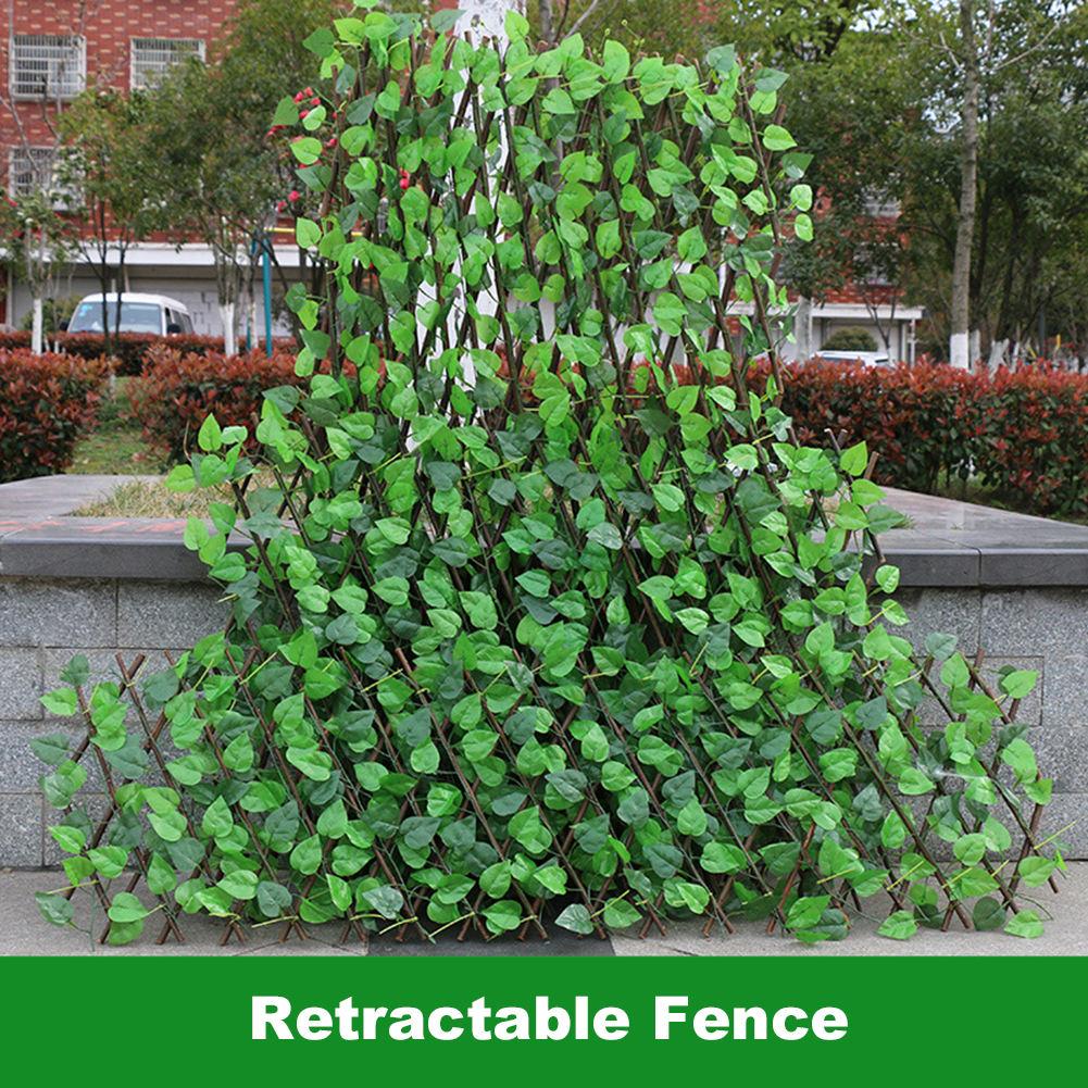 NatureWall™ Expandable Faux Leave Fence