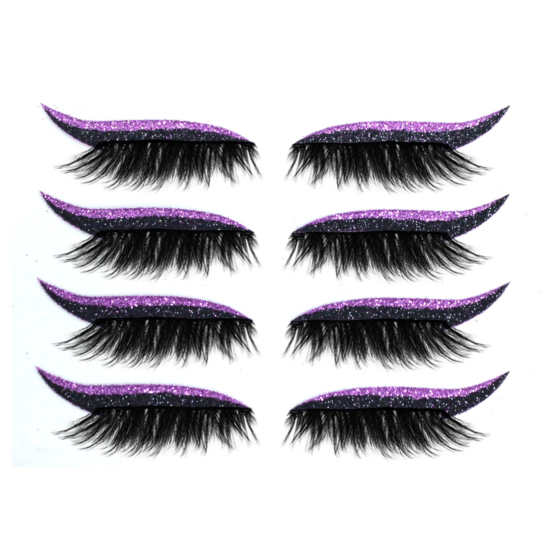 Glams™ Eyeliner and Eyelash Stickers | 1 + 3 PAIRS FOR FREE