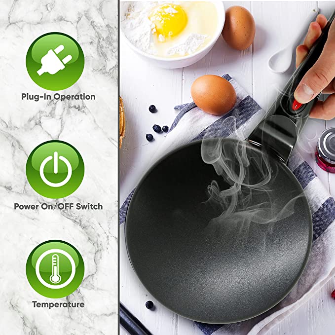 Bakete™ Magic Crepe Maker + FREE Bowl and Eggwhisk