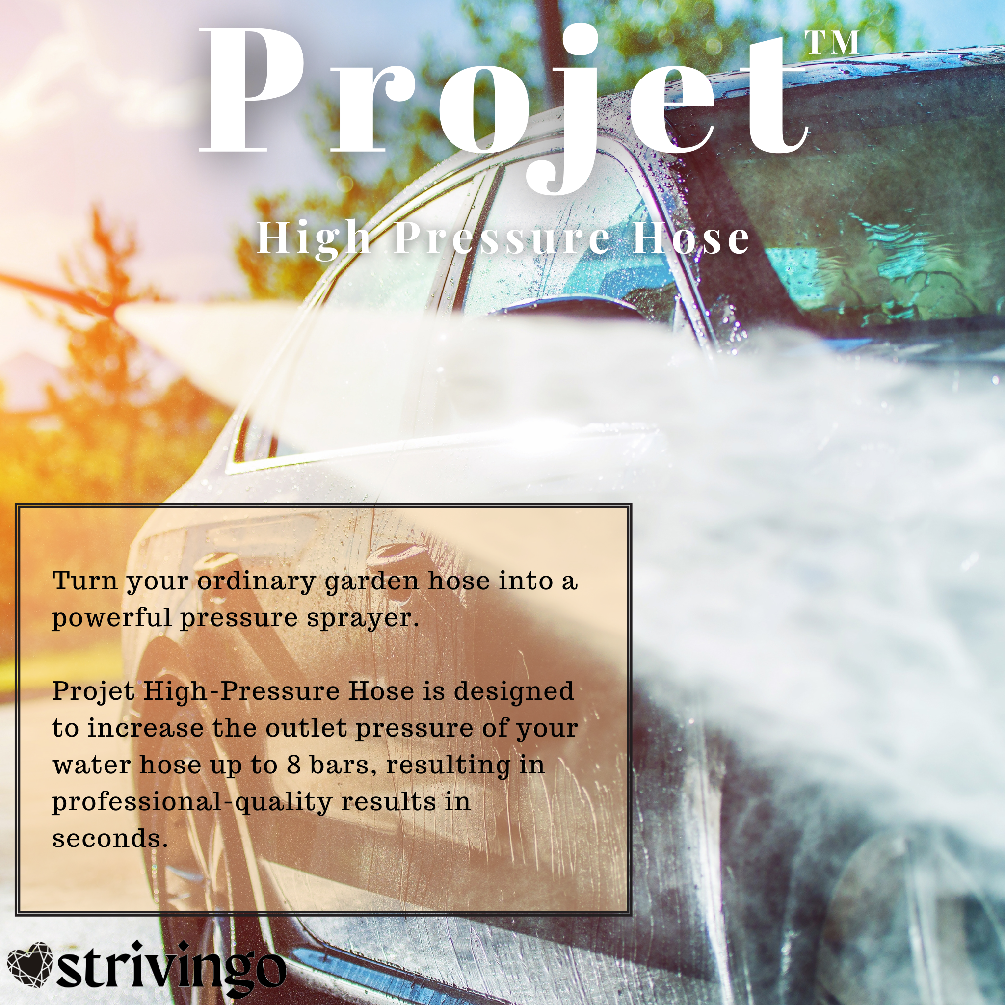 Projet™ High Pressure Hose | 50% OFF!