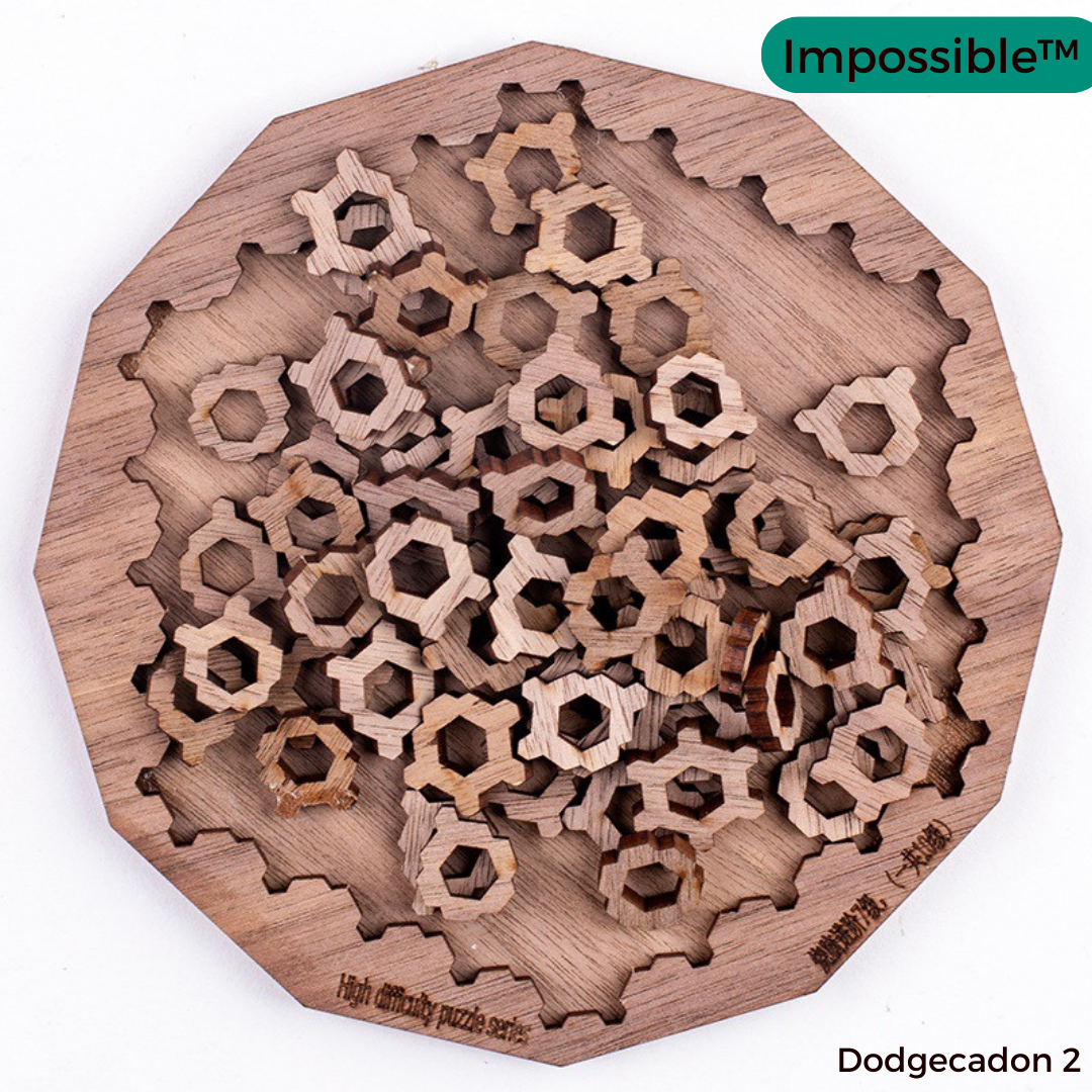 Impossible™ ∣ Wooden Brain-Teaser Puzzle