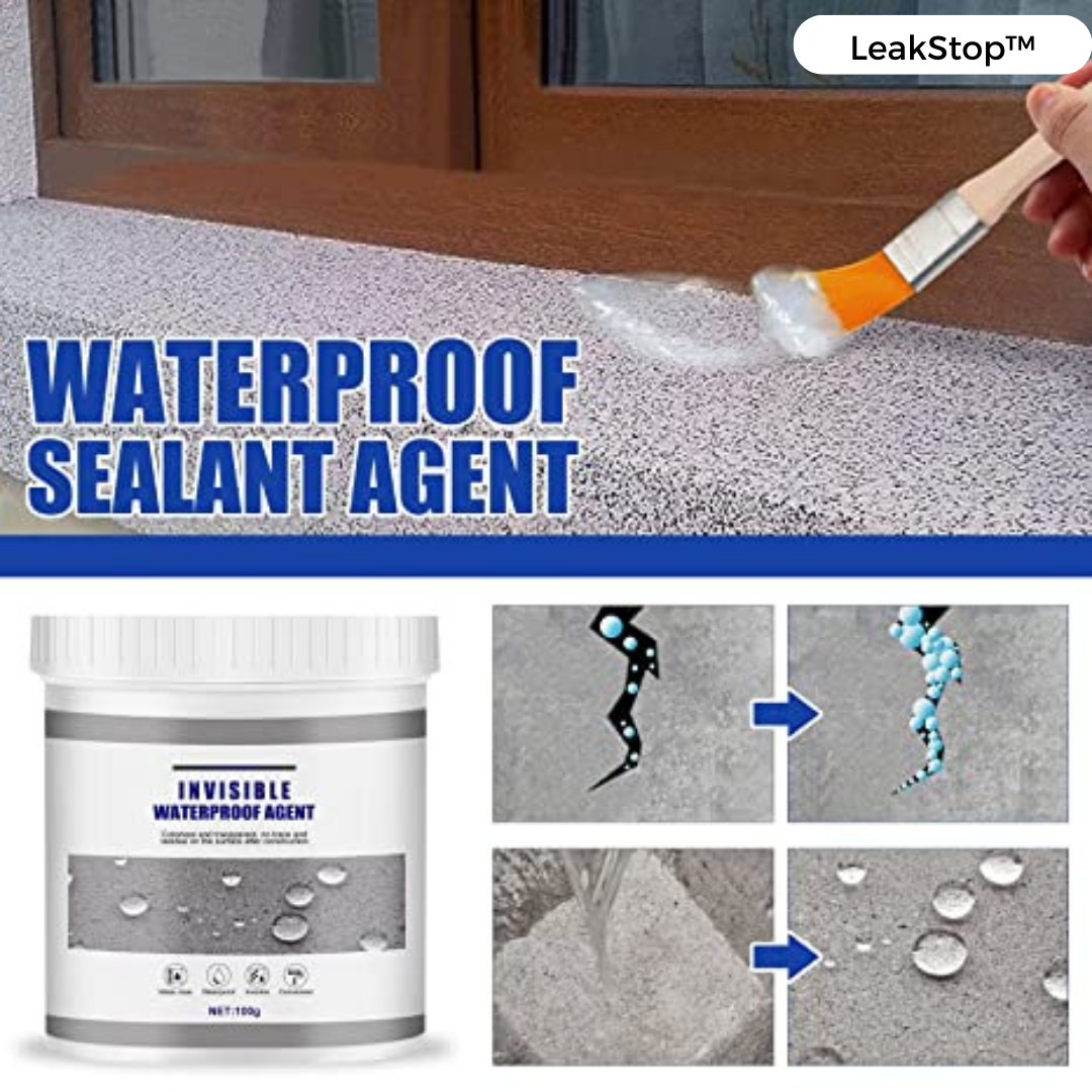 BUY 1 GET 2! LeakStop™ Transparent Waterproof Sealer Paste | + FREE Brushes
