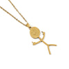 Load image into Gallery viewer, SketchyChic Naughty Stick Man Necklace