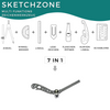 Load image into Gallery viewer, Sketchzone™ 7 in 1 Multi Function Drawing Tool