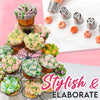 Load image into Gallery viewer, 50% OFF TODAY! BeautyBake™ Cake Decor Piping Tips | Set of 12 Incl. FREE Piping Bag