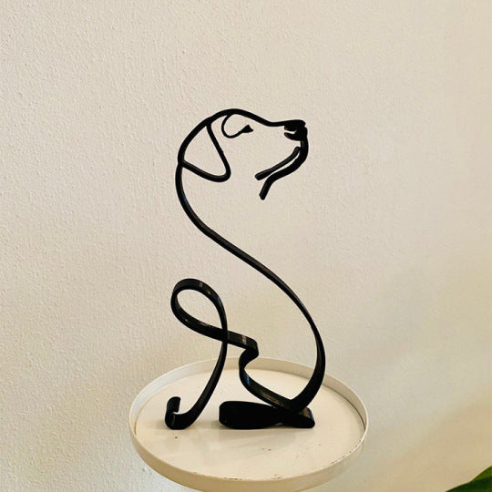 CanineArt™ Metal Dog & Cat Sculptures