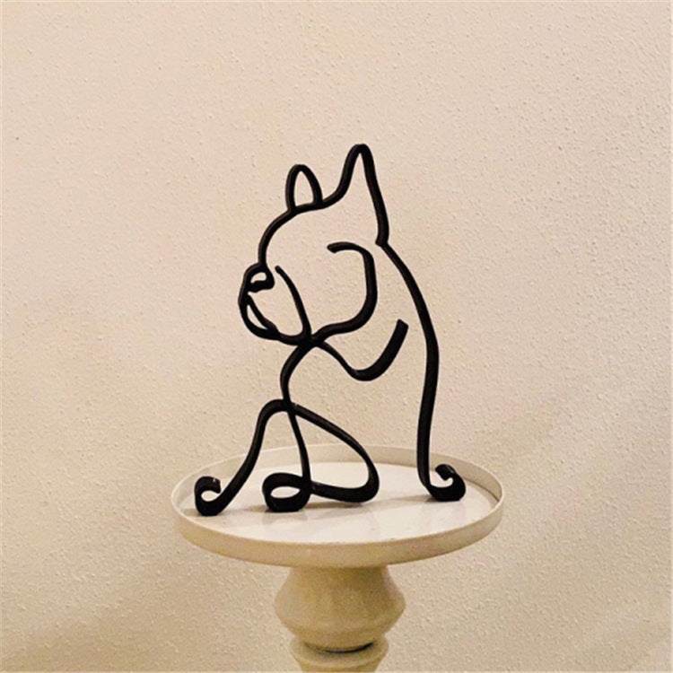 CanineArt™ Metal Dog & Cat Sculptures