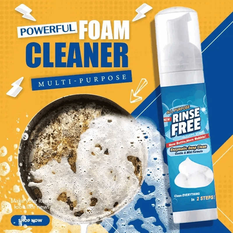 Rinse Free™ Powerful Bubble Cleaner | 1+1 FREE!